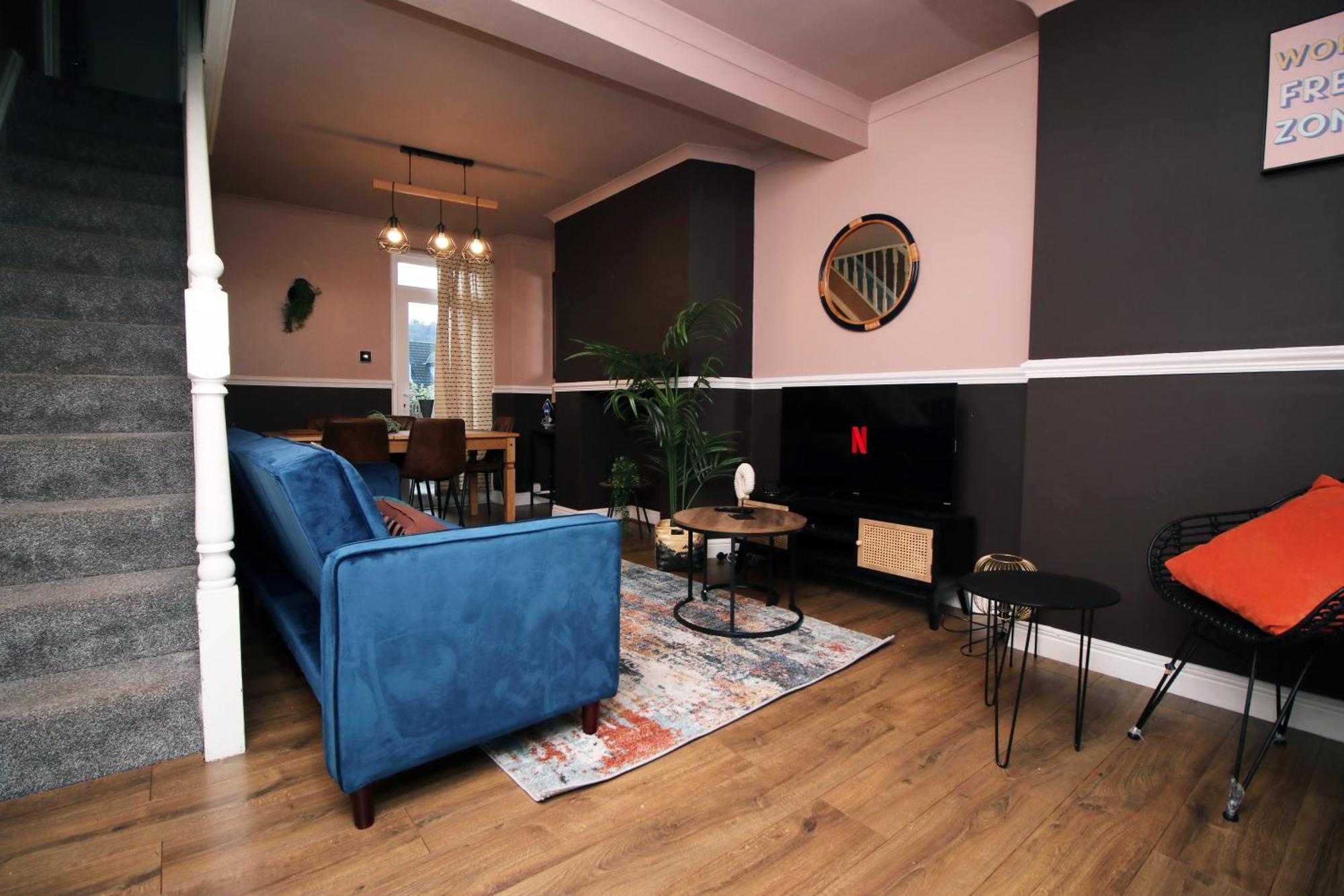 Cosy 3Br Home, Scenic Views, Ideal For Walks & Work Abertillery Eksteriør billede